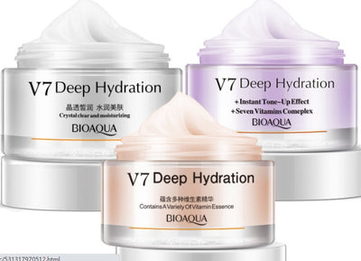 Crystal Clear And Moisturizing V7 Makeup Cream Moisturizing And Brightening The Complexion