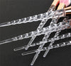 Spot 7 crystal makeup brush transparent spiral handle horn makeup brush makeup tool set new