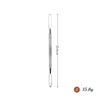 Stainless Rod Depotting Mixing Tool Foundation Mixing Stick Spurtle Spatula Concealer Makeup Eye Shadow Cream Pigments Mixing Tool Nail Art Stirring Rod Cream