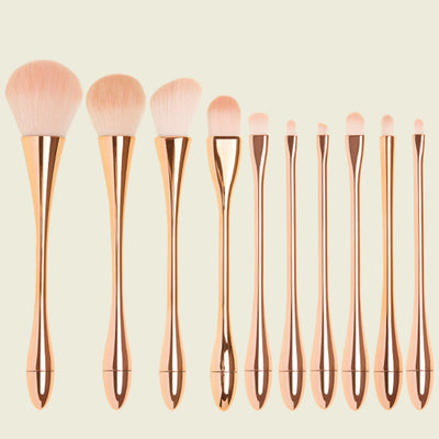 Small Waist Makeup Brush Set Soft Hair Loose Powder Makeup Tool