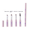 Multifunctional All-aluminum Tube Four-cut Makeup Brush Makeup Tools