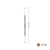 Stainless Rod Depotting Mixing Tool Foundation Mixing Stick Spurtle Spatula Concealer Makeup Eye Shadow Cream Pigments Mixing Tool Nail Art Stirring Rod Cream