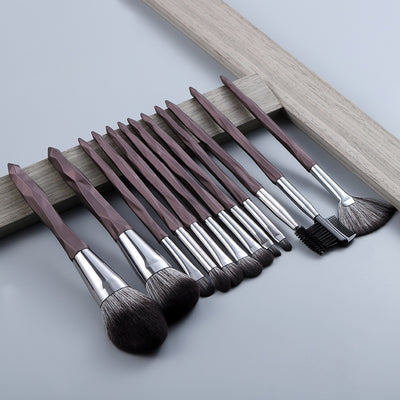 Diamond handle makeup brush