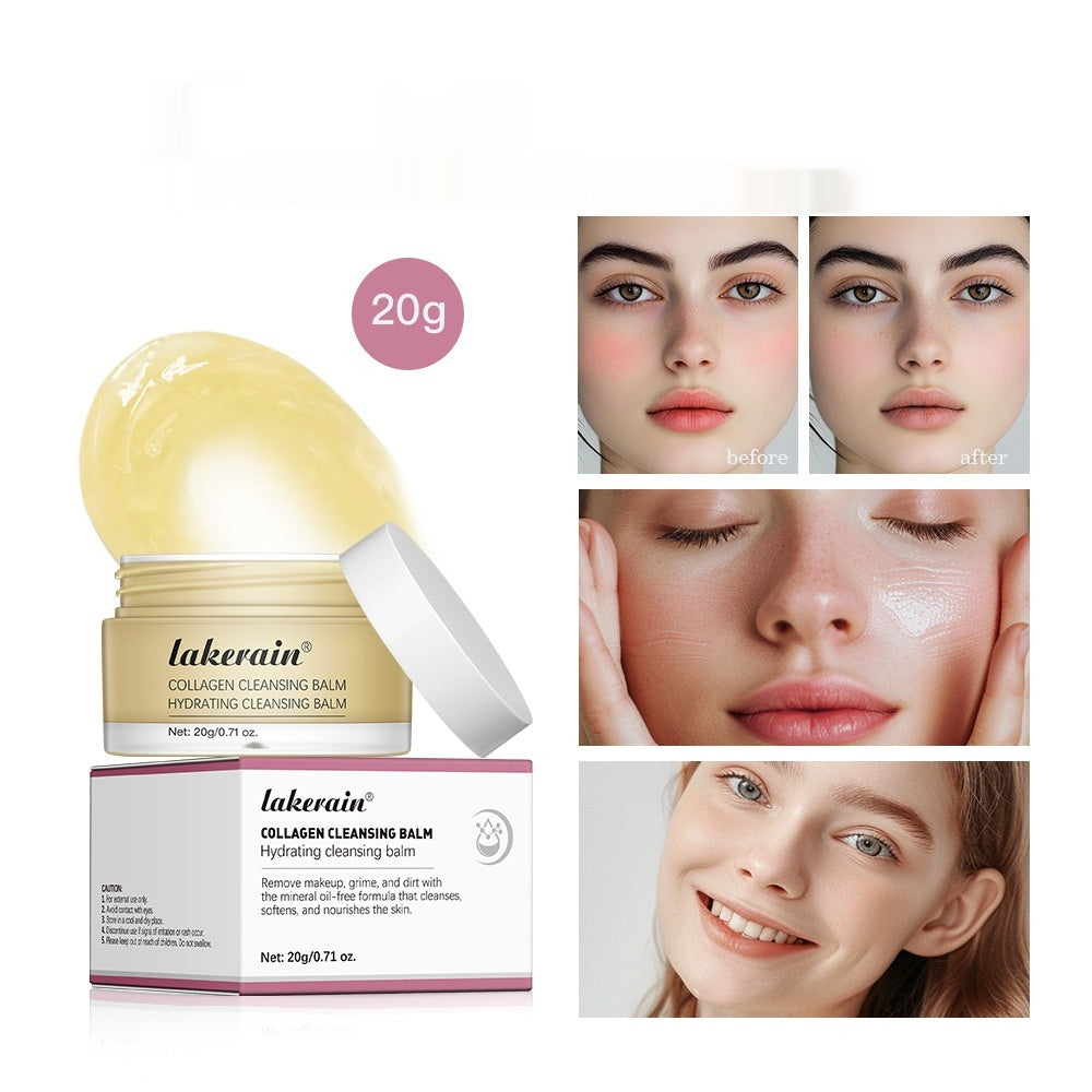 Rose Fragrance Mild Refreshing Makeup Remover Facial Lip Cleansing Cream