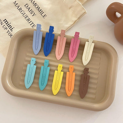 Cream Color Makeup Clip Girly Heart Candy Color Hairpin