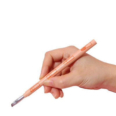 Multifunctional All-aluminum Tube Four-cut Makeup Brush Makeup Tools