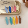 Cream Color Makeup Clip Girly Heart Candy Color Hairpin