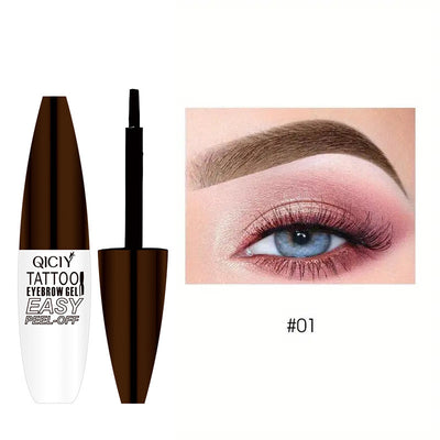 Easy To Lose Makeup Anti-smudge Long-lasting Tear And Pull Brow Cream