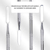 Stainless Rod Depotting Mixing Tool Foundation Mixing Stick Spurtle Spatula Concealer Makeup Eye Shadow Cream Pigments Mixing Tool Nail Art Stirring Rod Cream