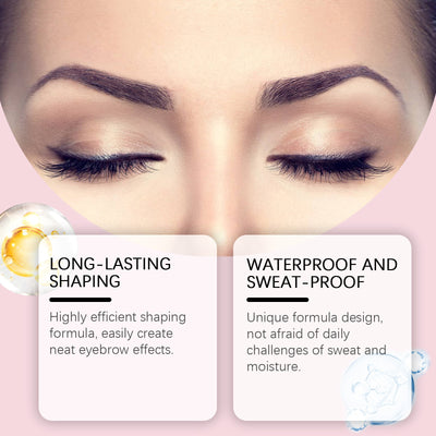 Eyebrow Modeling Wax Three-dimensional Eyebrow Shaping Lasting Makeup Natural Eyebrow Hair Styling Cream
